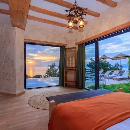 Unique Sea View Villa Faralya